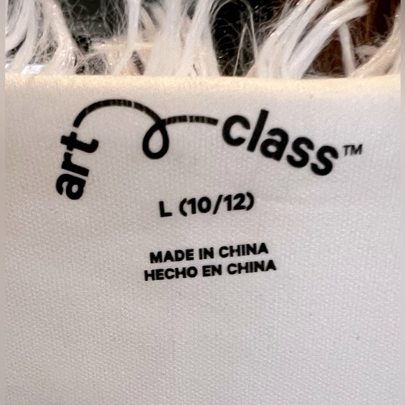 Off White Whisper Faux Fur Jacket Size L 10/12 - Picture 3 of 4